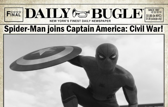 Spider-Man Civil War Bugle